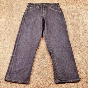 Vintage Pointer Brand Jeans Mens 34x30 Blue Denim USA Work Straight Leg 80s